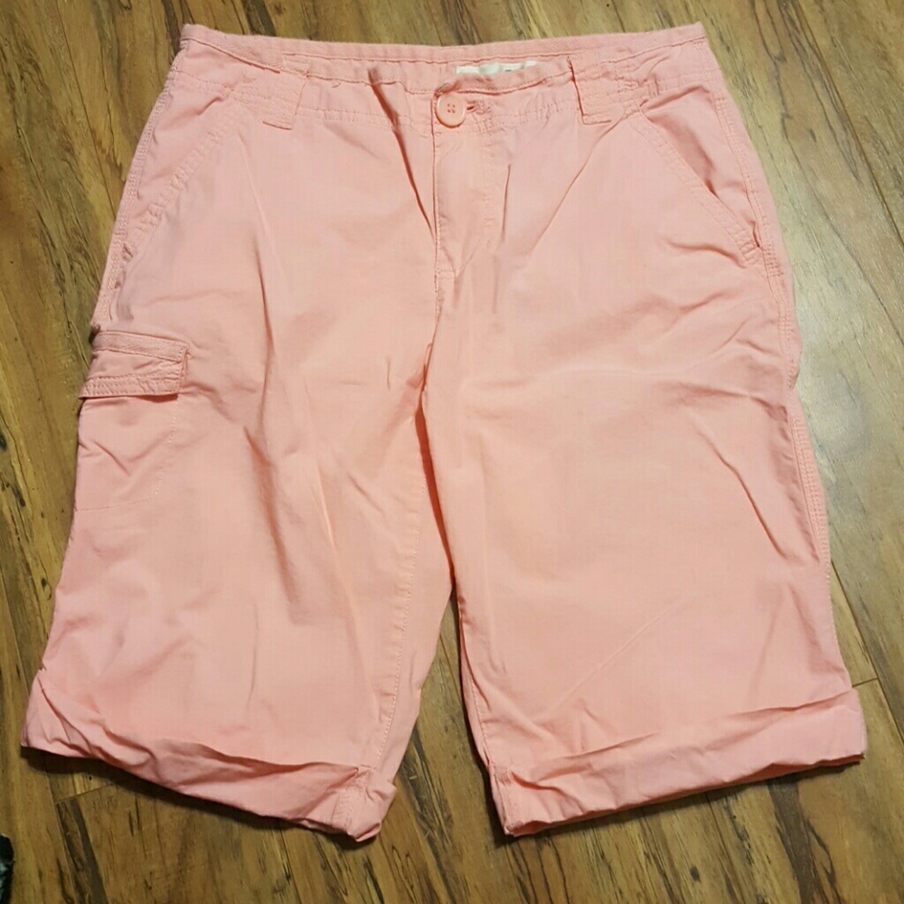DKNY Pink Burmuda shorts size 6